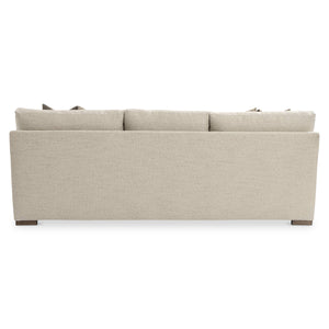 Bernhardt Fairfax Contemporary Fabric Sofa with T-back Pillows and Track Arms