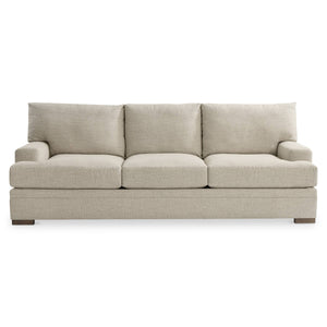 Bernhardt Fairfax Contemporary Fabric Sofa with T-back Pillows and Track Arms