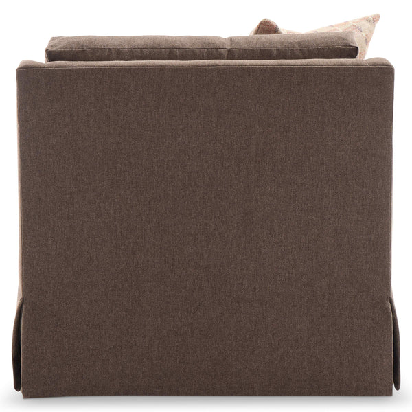 Bernhardt Langley Tailored Swivel Accent Chair with Plush Pillow for Modern Interiors