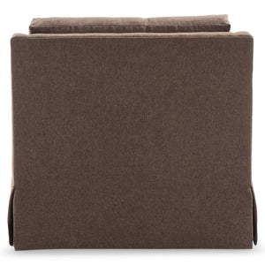 Bernhardt Langley Tailored Swivel Accent Chair with Plush Pillow for Modern Interiors