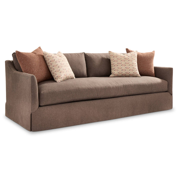 Bernhardt Bernhardt Langley Tailored Fabric Sofa with Bench Seat and Scoop Arms for Living Rooms B1727A