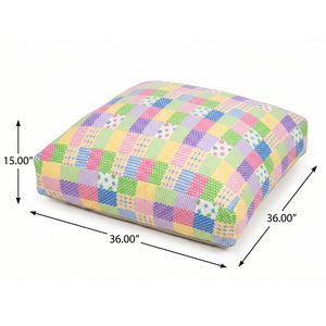 English Elm Sensory Crash Pad Fleece Foam Fill Landing Mat for Kids Jump Play Gym Use Pattern B181P528603