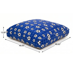 English Elm Sensory Crash Pad Soft Fleece Kids Play Mat with Dense Foam Fill and Washable Cover Blue B181P528607