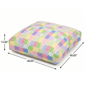 English Elm Sensory Crash Pad Soft Fleece Kids Play Mat with Dense Foam Fill and Washable Cover Pattern B181P530515