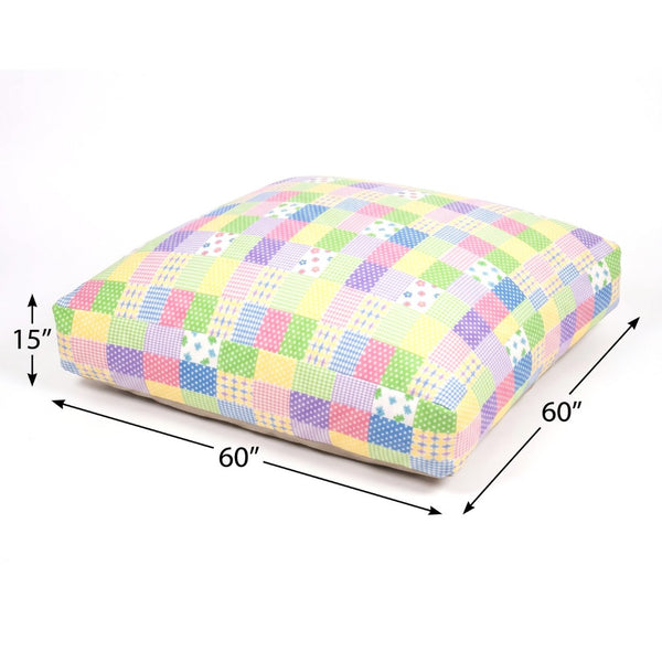 English Elm Sensory Crash Pad Foam Filled Fleece Mat for Kids Jumping Gymnastics Play Room Pattern B181P530564