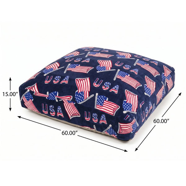 English Elm Sensory Crash Pad Foam Filled Fleece Mat for Kids Jumping Gymnastics Play Room Red - B B181P530566