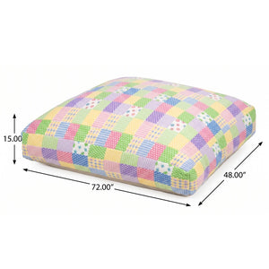 English Elm Sensory Crash Pad Foam Filled Fleece Landing Mat for Kids Safe Jump Play Pattern B181P530571