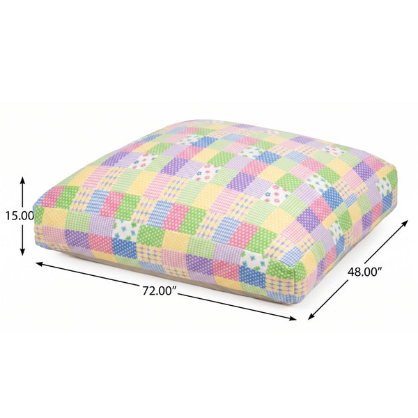 English Elm Sensory Crash Pad Foam Filled Fleece Landing Mat for Kids Safe Jump Play Pattern B181P530571