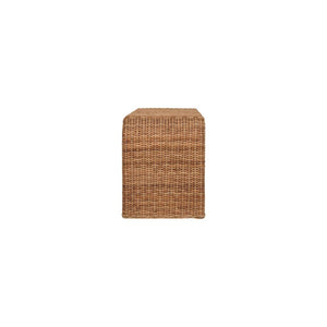 English Elm Rattan Handwoven Solid Wood Bench Mid Century Modern Bedroom Entryway Accent Seat B182P447432
