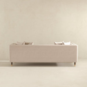 English Elm Edward Channel-tufted Velvet Sofa Mid-century Modern Comfort for Any Living Room B183P231289