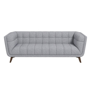 English Elm Addison Mid-century Modern Linen Blend Sofa with Tapered Legs for Living Room B183P231293