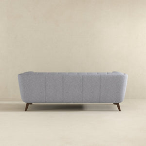 English Elm Addison Mid-century Modern Linen Blend Sofa with Tapered Legs for Living Room B183P231293