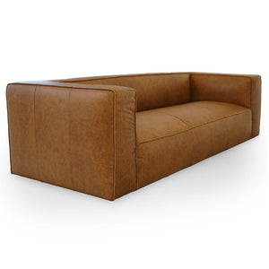 English Elm Colton Genuine Leather Sofa with High Density Foam for Living Room or Urban Loft B183P231837