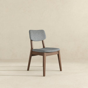 English Elm Carlos Mid-century Velvet Dining Chairs Retro Splayed Legs Solid Wood Set of Two B183P231923