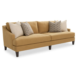 Bernhardt Bernhardt Marisol Contemporary Fabric Sofa with Track Arms and Tailored Lumbar Support B1867A