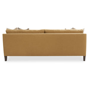 Bernhardt Marisol Contemporary Fabric Sofa with Track Arms and Tailored Lumbar Support