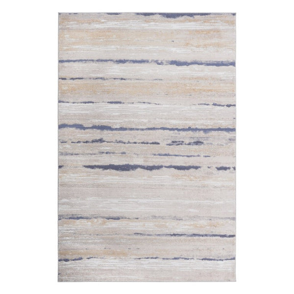English Elm Marfi Oriental Woven Area Rug Neutral Tones Machine Made for Living and Dining Ivory Multi Polypropylene 120x93 inch B189P493050