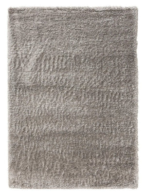 English Elm Merino High-Pile Shag Area Rug Soft Plush Synthetic Fibers for Living Rooms and Bedrooms Gray B189P556227