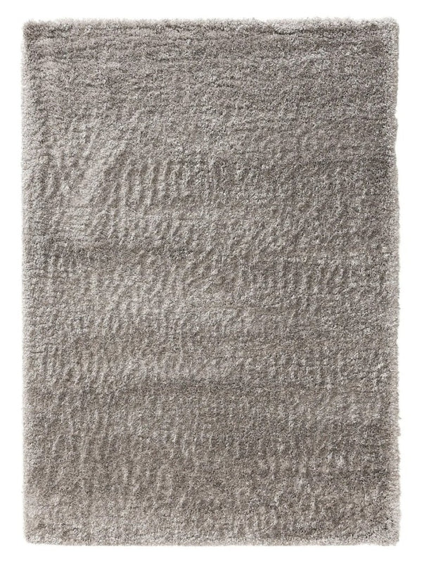 English Elm Merino High-Pile Shag Area Rug Soft Plush Synthetic Fibers for Living Rooms and Bedrooms Gray B189P556227
