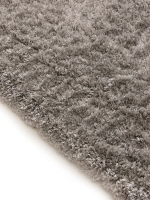 English Elm Merino High-Pile Shag Area Rug Soft Plush Synthetic Fibers for Living Rooms and Bedrooms Gray B189P556227