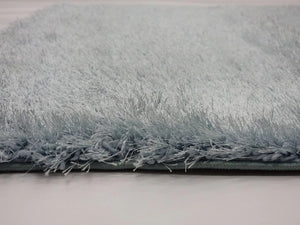 English Elm Merino High-Pile Shag Area Rug Soft Plush Synthetic Fibers for Living Rooms and Bedrooms Blue B189P556228