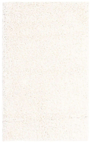 English Elm Merino High-Pile Shag Area Rug Soft Plush Synthetic Fibers for Living Rooms and Bedrooms White B189P556232
