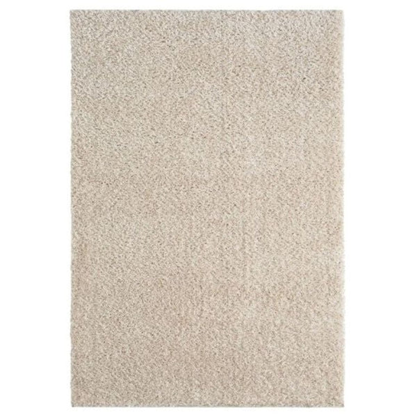 English Elm Merino High-Pile Shag Area Rug Soft Plush Synthetic Fibers for Living Rooms and Bedrooms Beige B189P556234