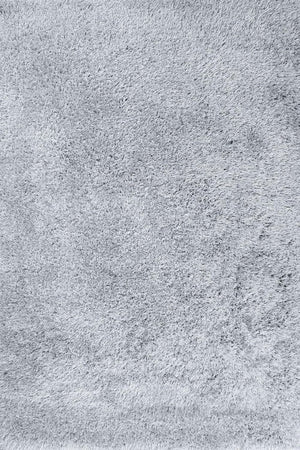 English Elm Zanca High Pile Shag Area Rug Plush Synthetic Fibers for Living Rooms and Bedrooms Gray B189P556235