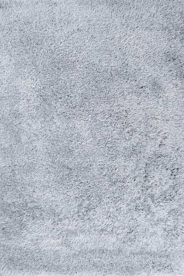 English Elm Zanca High Pile Shag Area Rug Plush Synthetic Fibers for Living Rooms and Bedrooms Gray B189P556235