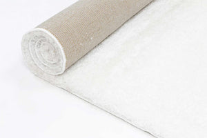 English Elm Zanca High Pile Shag Area Rug Plush Synthetic Fibers for Living Rooms and Bedrooms White B189P556237