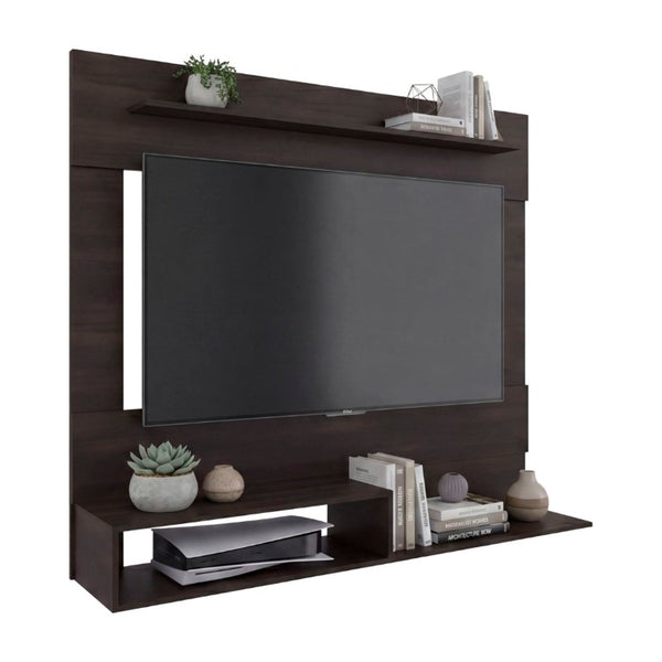 English Elm Being Floating Wall Mounted Media Console Engineered Wood Storage for Living Room B200P543531