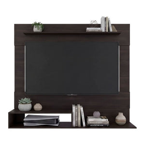 English Elm Being Floating Wall Mounted Media Console Engineered Wood Storage for Living Room B200P543531
