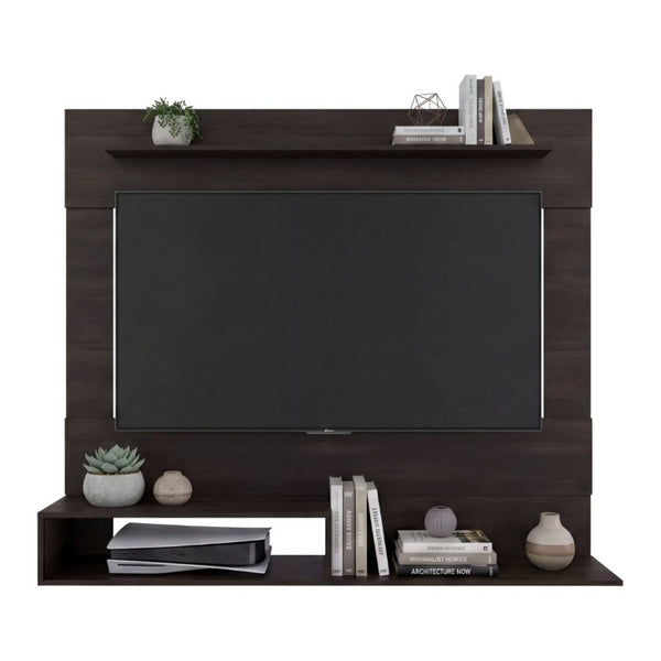 English Elm Being Floating Wall Mounted Media Console Engineered Wood Storage for Living Room B200P543531