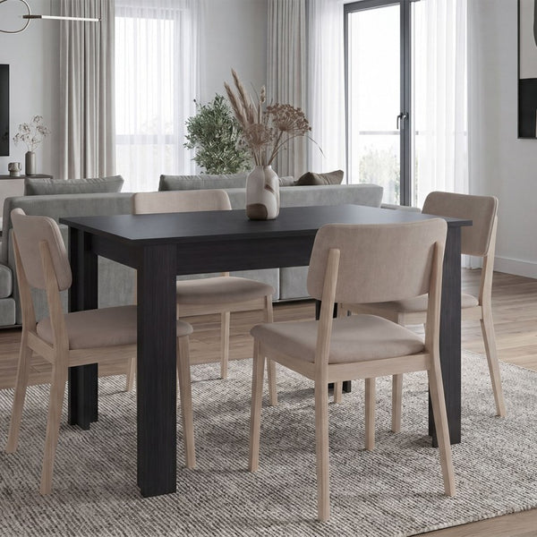 English Elm Portofino Minimalist Rectangular Dining Table Engineered Wood Seats Four Modern Home B200P568758