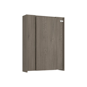 English Elm Vatta Wall Mounted Fold Down Bar Cabinet with Seven Shelves for Small Space Living B200P596423