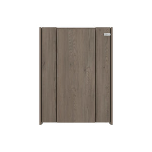 English Elm Vatta Wall Mounted Fold Down Bar Cabinet with Seven Shelves for Small Space Living B200P596423