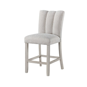 English Elm Magaly Upholstered Polyester Bar Stool Set of Two for Kitchen Island Seating B201P501920