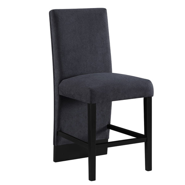 English Elm Miriam Upholstered Bar Height Dining Chairs Set of 2 with Tall Back Support B201P501948
