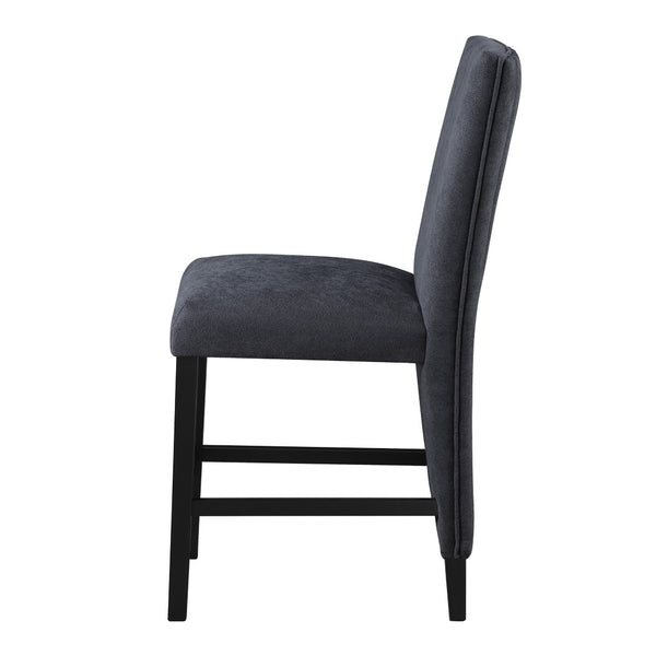 English Elm Miriam Upholstered Bar Height Dining Chairs Set of 2 with Tall Back Support B201P501948