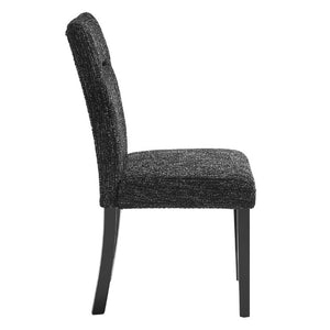English Elm Extra Padded Polyester Dining Chairs Set of 2 for Contemporary Upholstered Seating B201P547233