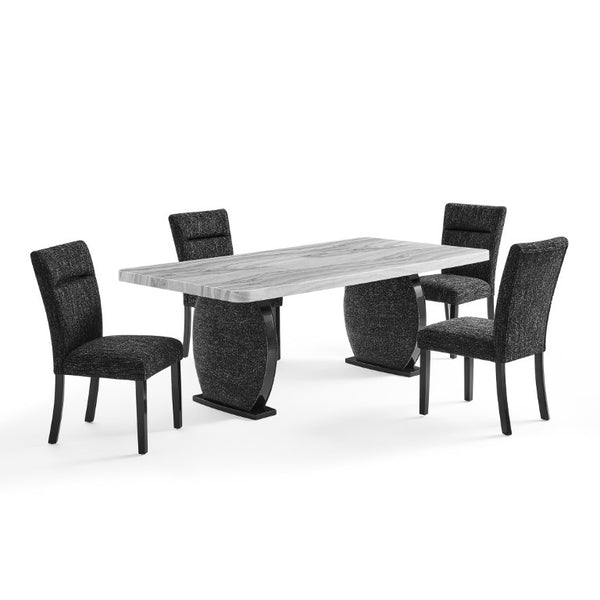 English Elm Extra Padded Polyester Dining Chairs Set of 2 for Contemporary Upholstered Seating B201P547233