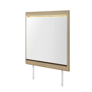 English Elm Gigi Gold Frame Dresser Mirror with Built in LED Lights for Bedroom Vanity B201P548984