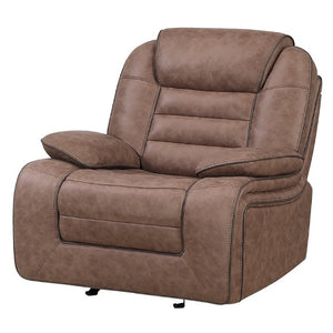 English Elm Lucius Pillow Top Glider Recliner with Welt Cord Trim for Living Room Comfort B201P556595