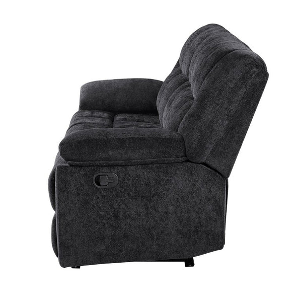 English Elm Liam Manual Reclining Sofa Biscuit Tufted Plush Upholstered Transitional Living Room B201P556628