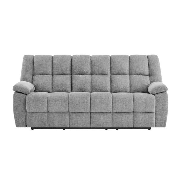 English Elm Liam Plush Reclining Sofa with Biscuit Cushions for Transitional Living Rooms B201P556633