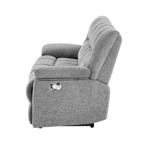English Elm Liam Plush Reclining Sofa with Biscuit Cushions for Transitional Living Rooms B201P556633