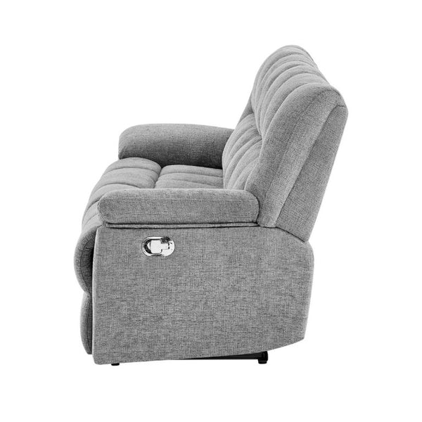 English Elm Liam Plush Reclining Sofa with Biscuit Cushions for Transitional Living Rooms B201P556633