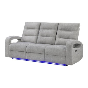 English Elm Isolde Power Reclining Sofa with LED Lighting Open Arm Transitional Living Room B201P556638