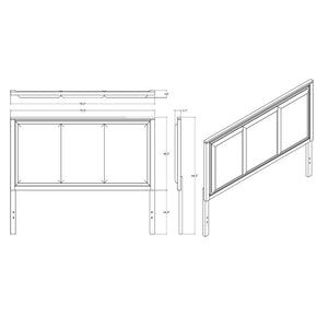 English Elm Melissa Upholstered King Storage Bed Low Profile Platform with Padded Headboard B201S00563