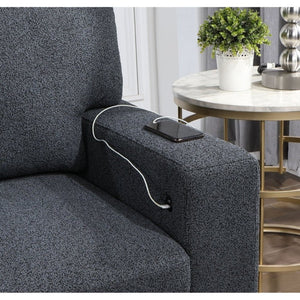 English Elm Terrence Sleeper Sofa with Pull Out Bed Polyester Upholstery for Modern Living Rooms B201S00601